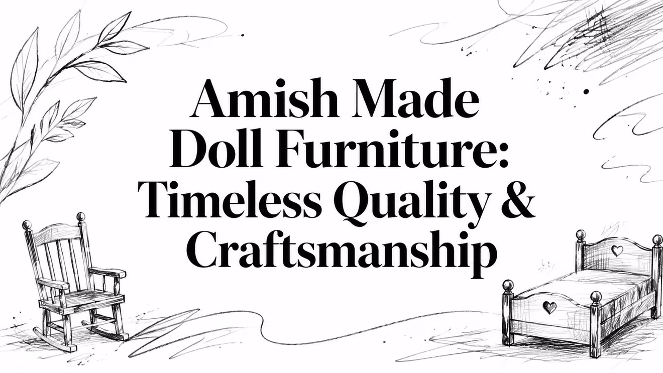 Amish Made Doll Furniture Doll Furniture