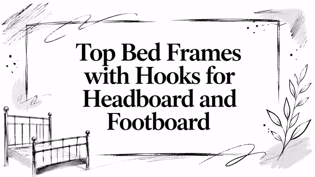 Bed Frames With Hooks For Headboard And Footboard Bed Frame