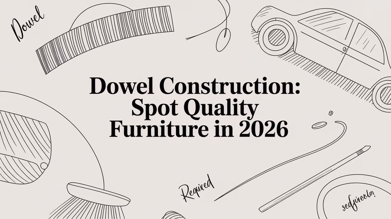Dowel Construction Furniture Design