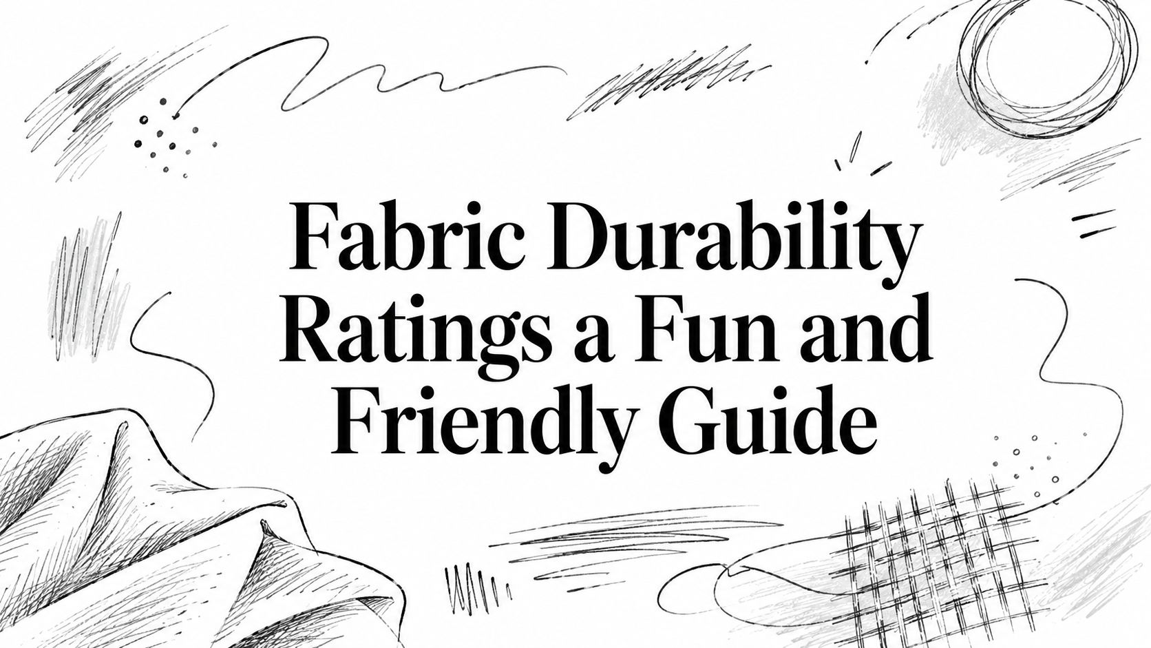 Fabric Durability Ratings Text Illustration