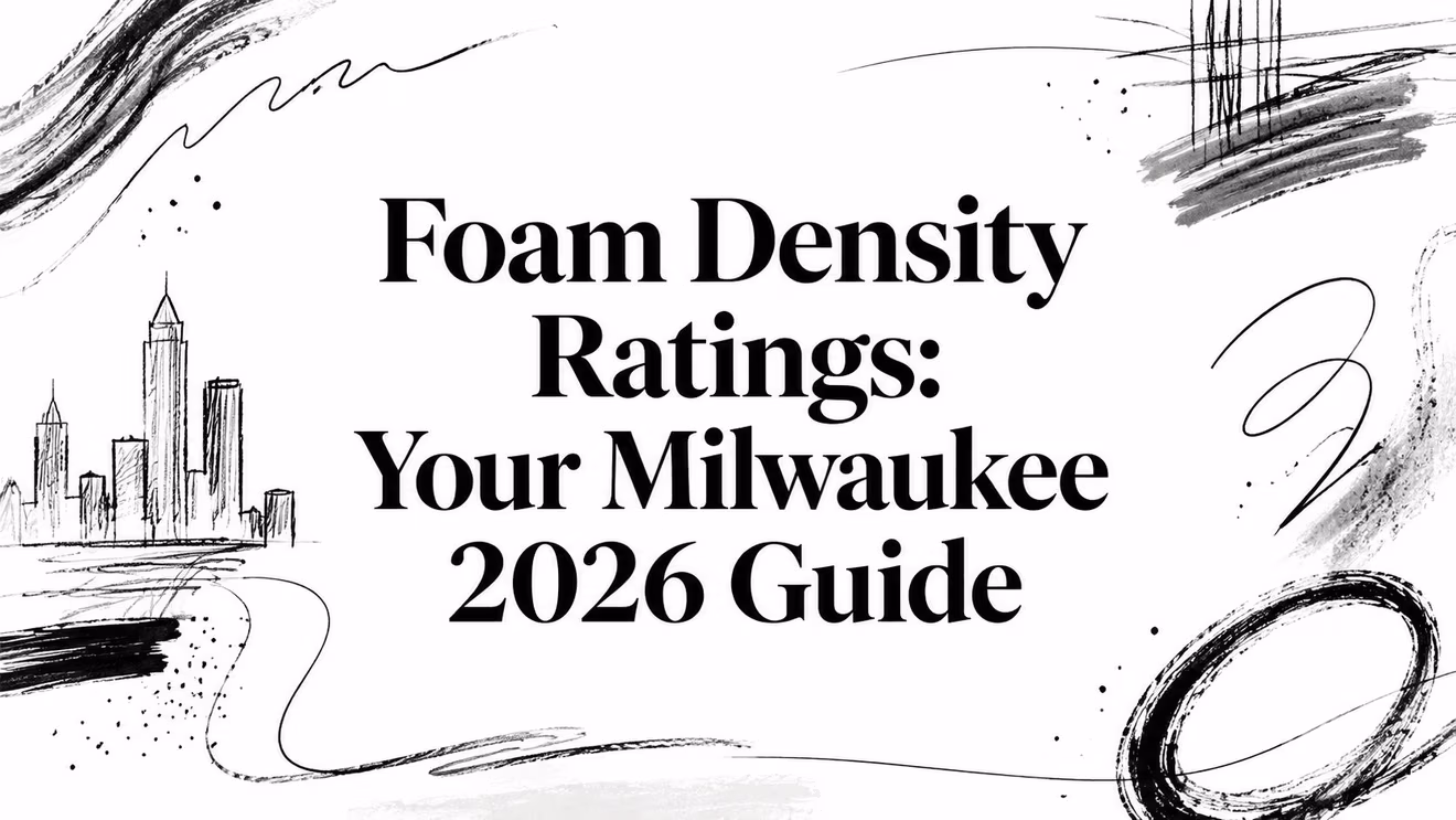 Foam Density Ratings Milwaukee Guide