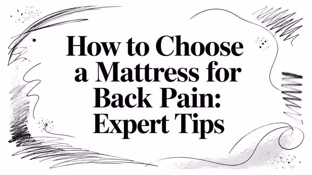 How To Choose A Mattress For Back Pain Mattress Guide
