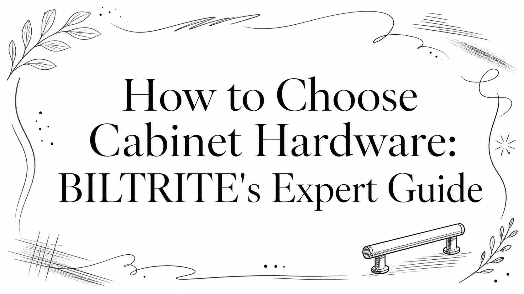 How To Choose Cabinet Hardware Cabinet Hardware