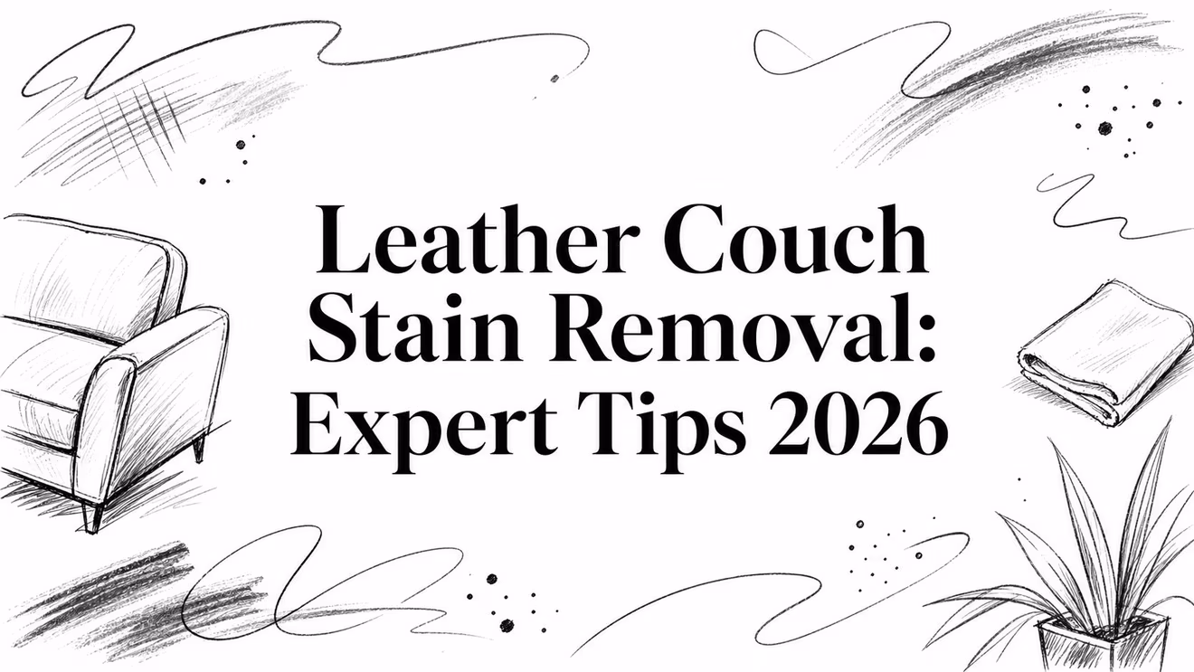 Leather Couch Stain Removal Cleaning Guide