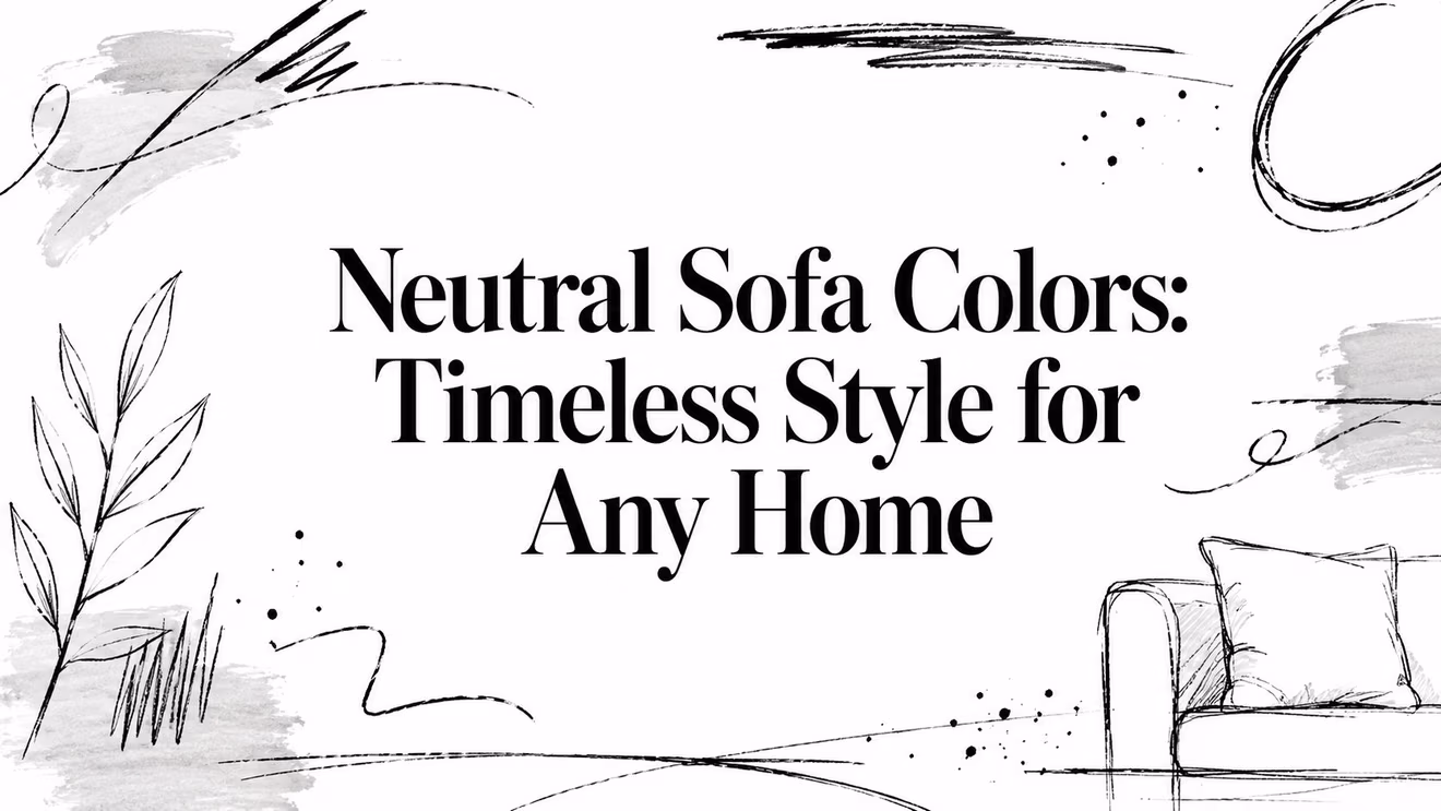 Neutral Sofa Colors Interior Design