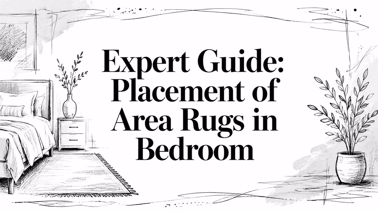 Placement Of Area Rugs In Bedroom Interior Design