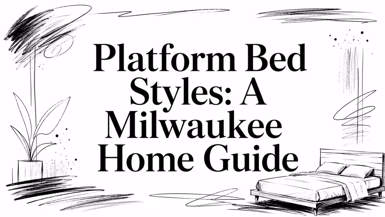 Platform Bed Styles Bed Illustration