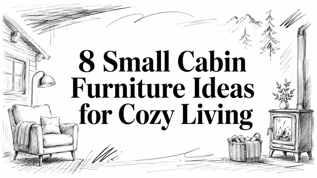 Small Cabin Furniture Ideas Cozy Living