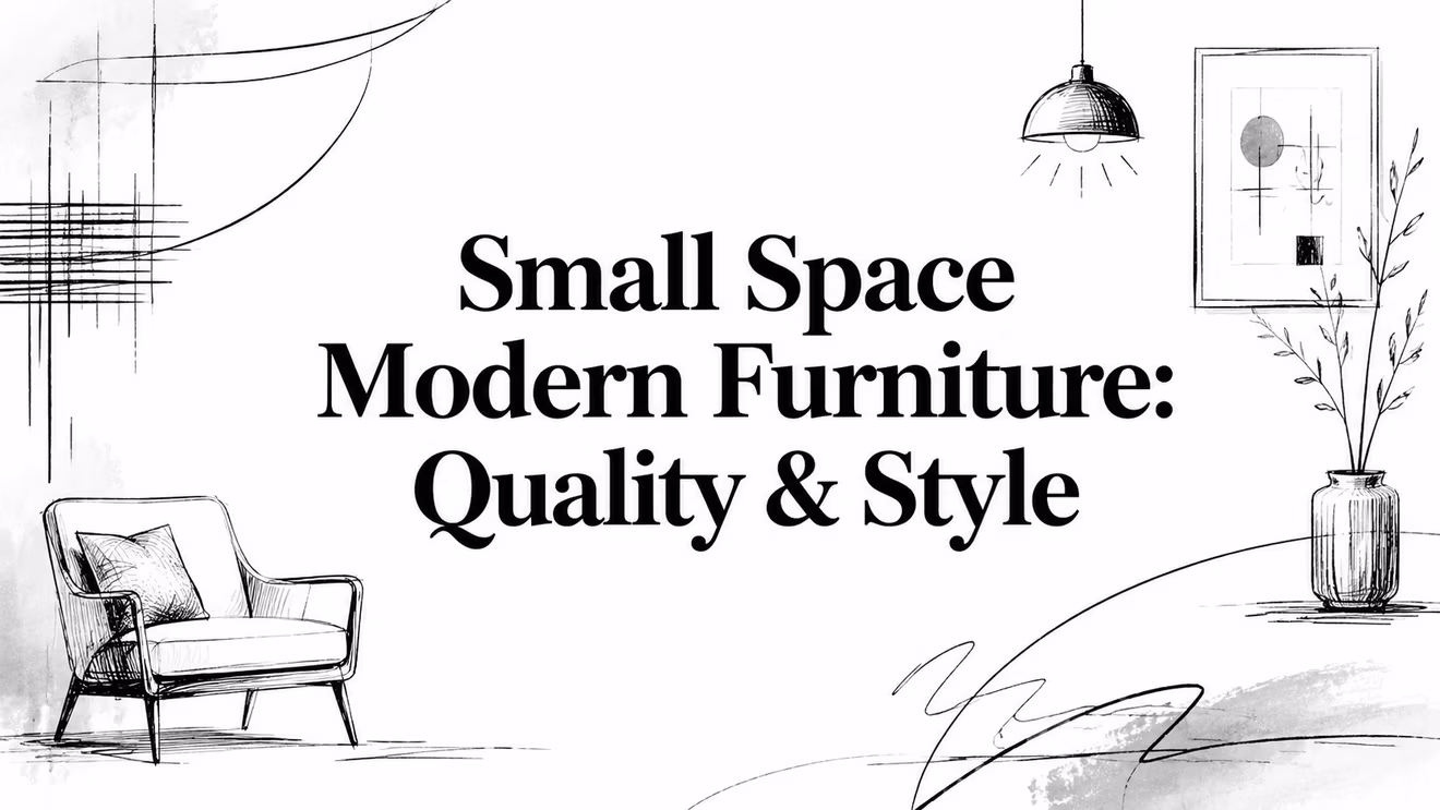 Small Space Modern Furniture Furniture Sketch