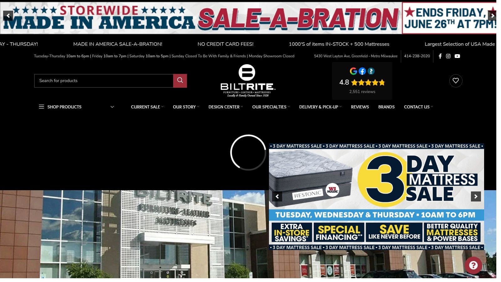 Screenshot from https://www.biltritefurniture.com