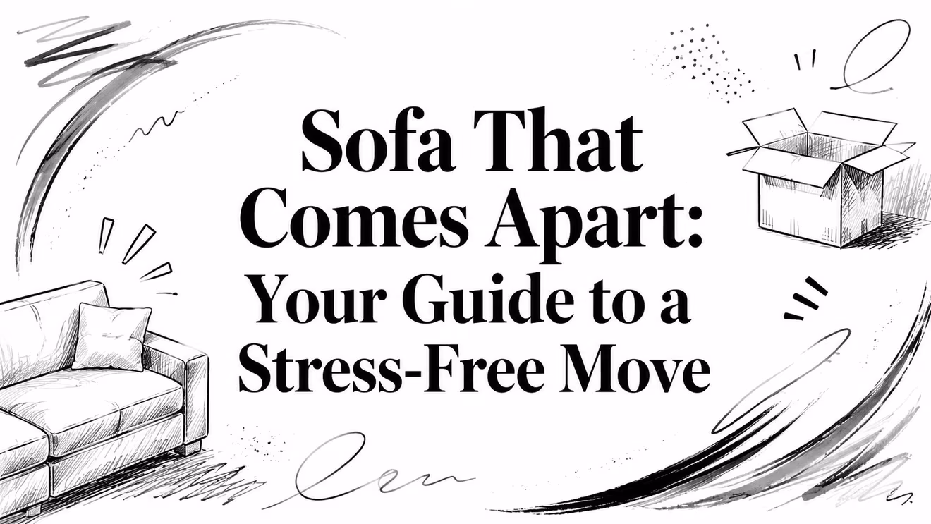 Sofa That Comes Apart Sofa Moving