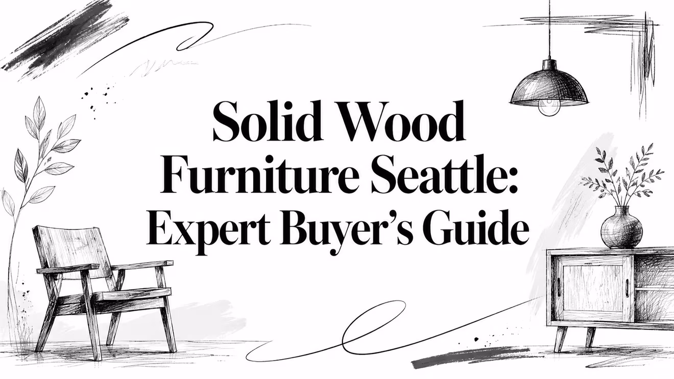 Solid Wood Furniture Seattle Furniture Sketch