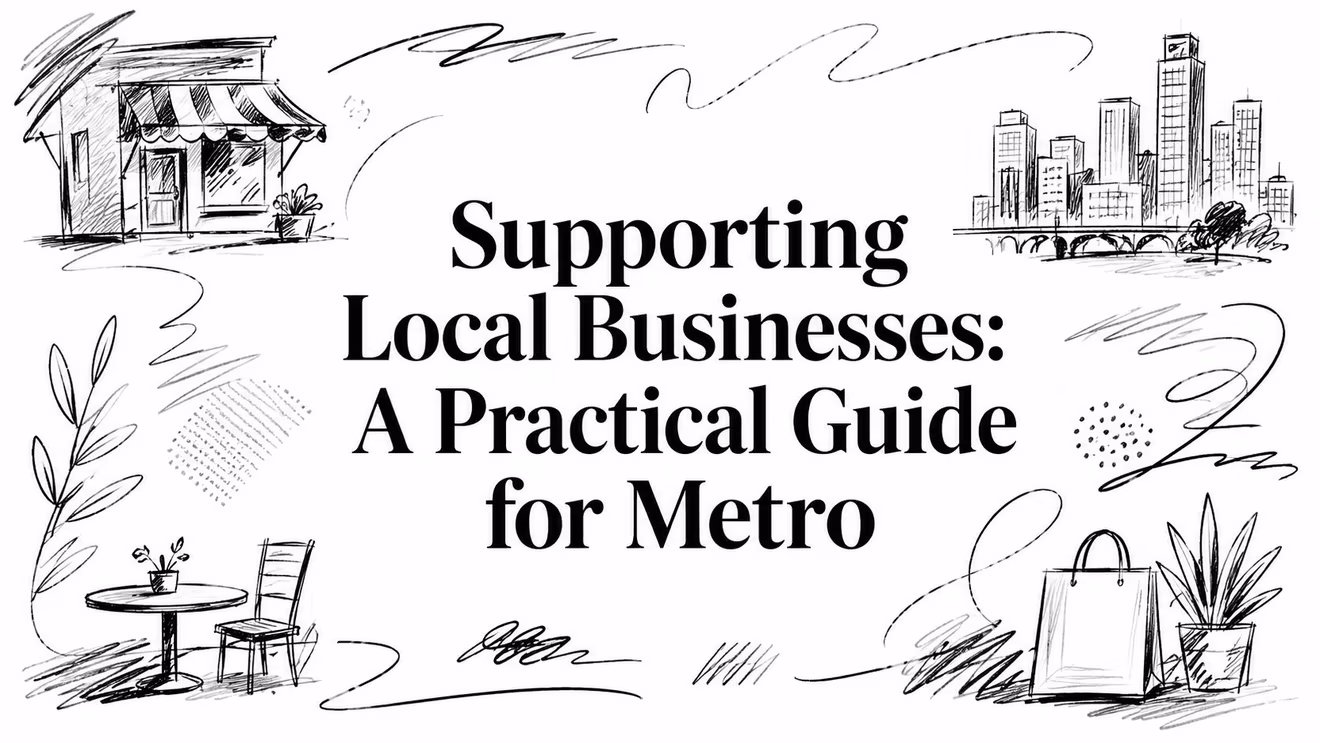 Supporting Local Businesses Local Shops