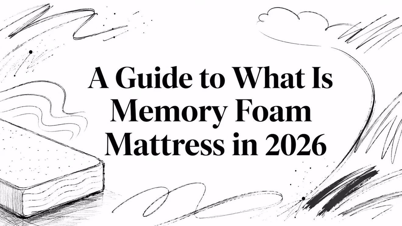 What Is Memory Foam Mattress Mattress Illustration