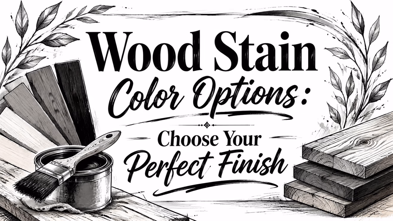 Wood Stain Color Options Wood Stain