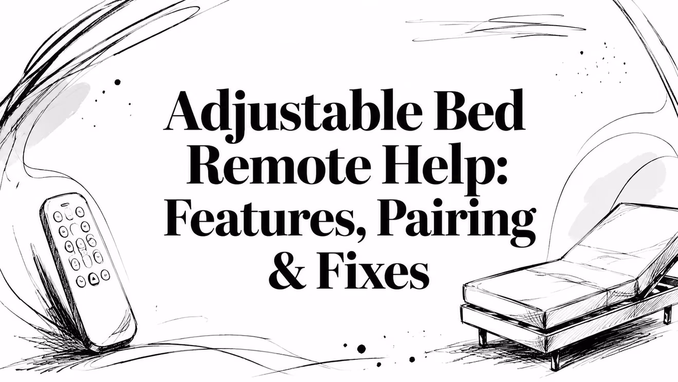 Adjustable Bed Remote Bed Remote