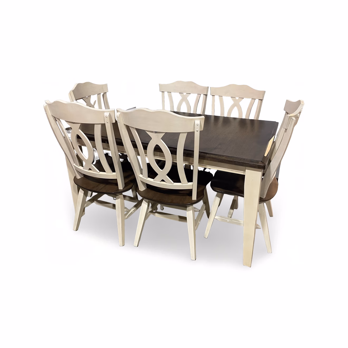 All Wood 7 Pc Dining Set Final Price