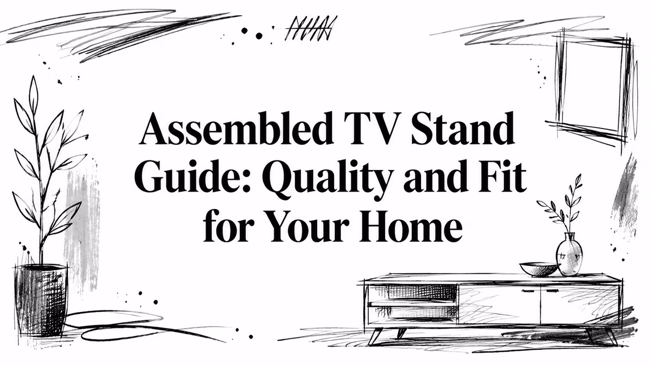 Assembled Tv Stand Furniture Design