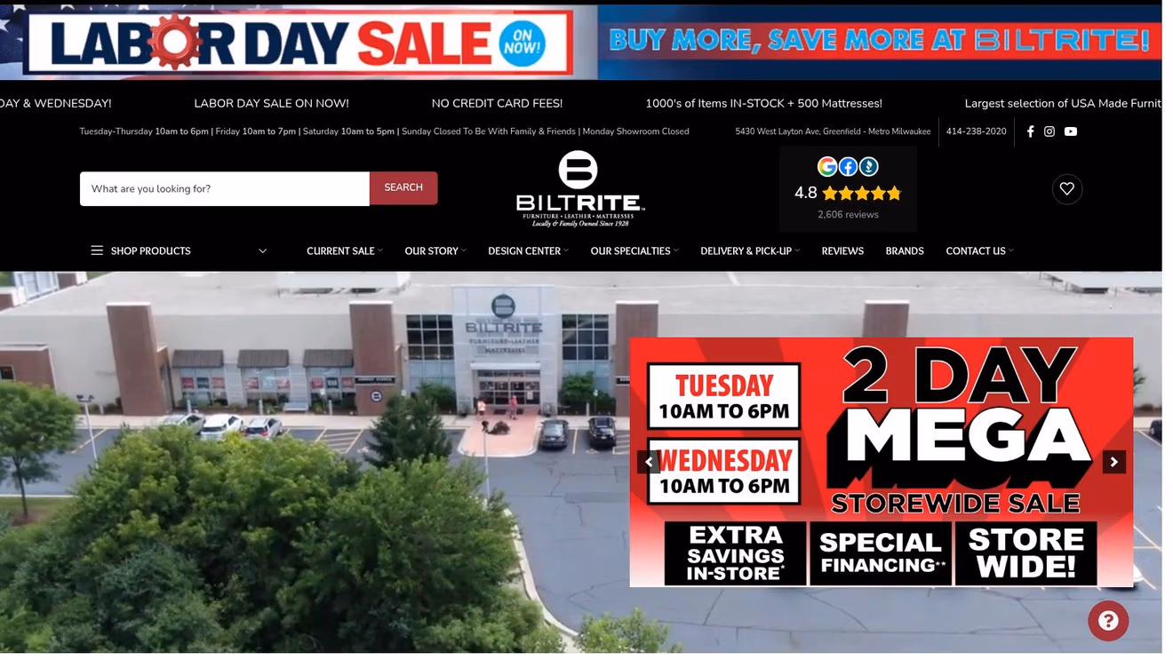Screenshot from https://www.biltritefurniture.com