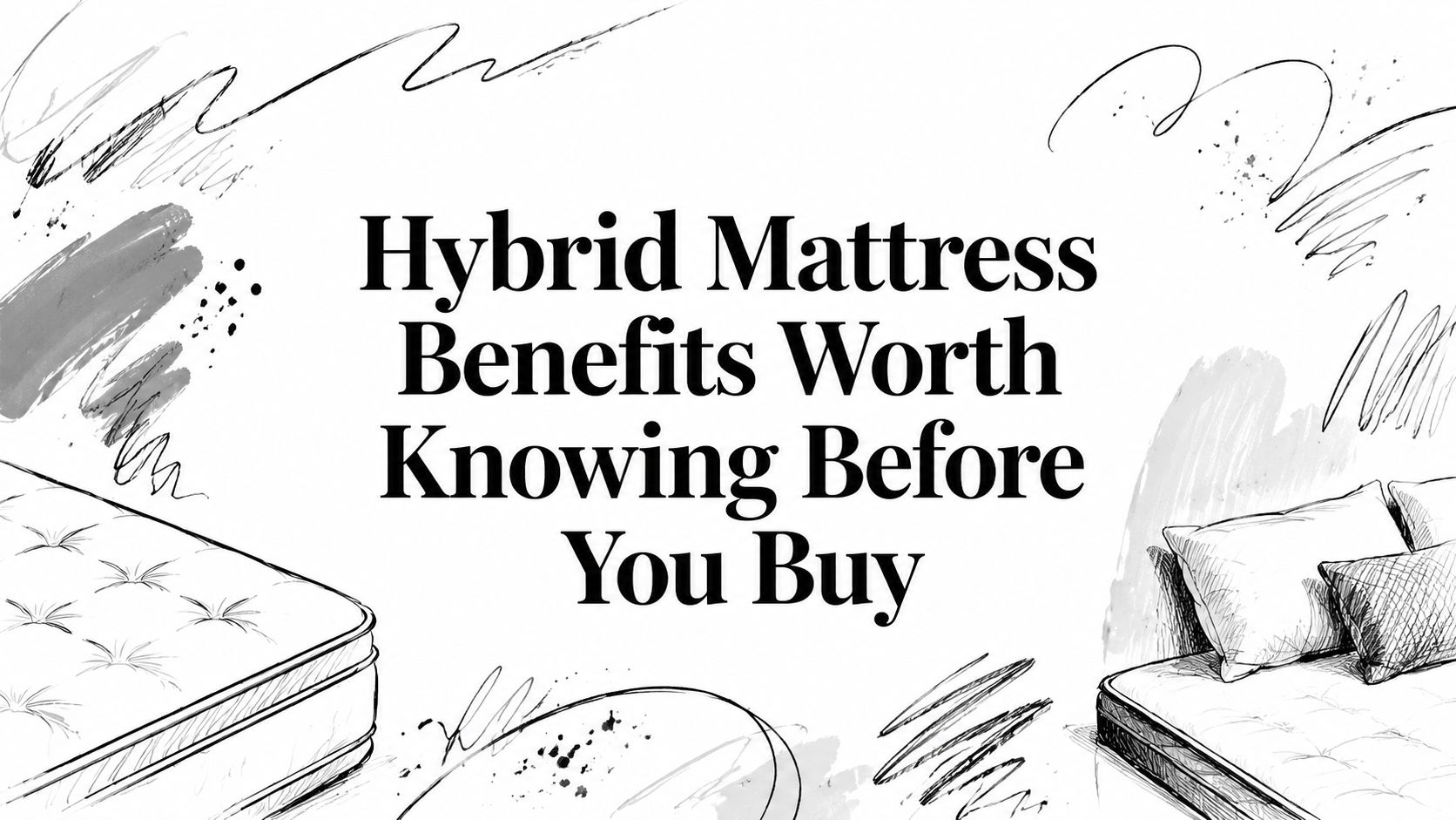 Hybrid Mattress Benefits Mattress Illustration