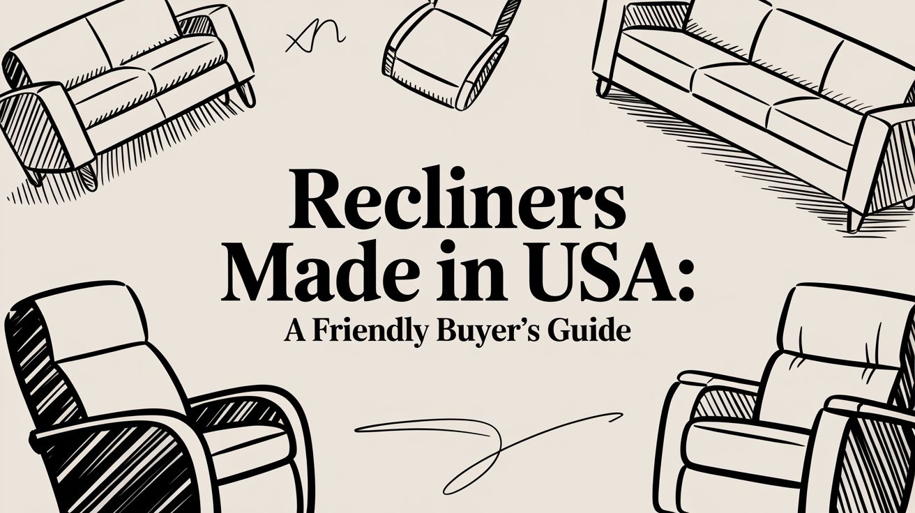 Recliners Made In Usa Furniture Sketches