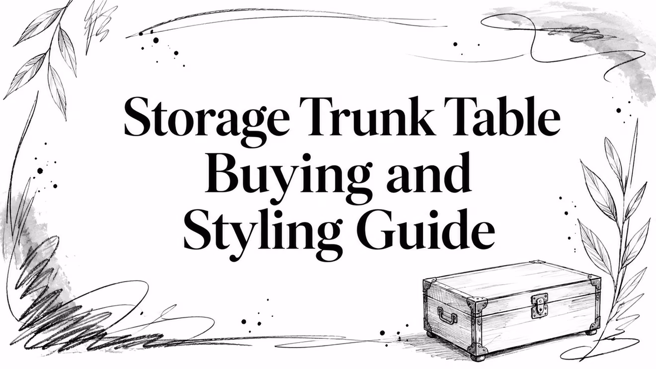 Storage Trunk Table Buying Guide