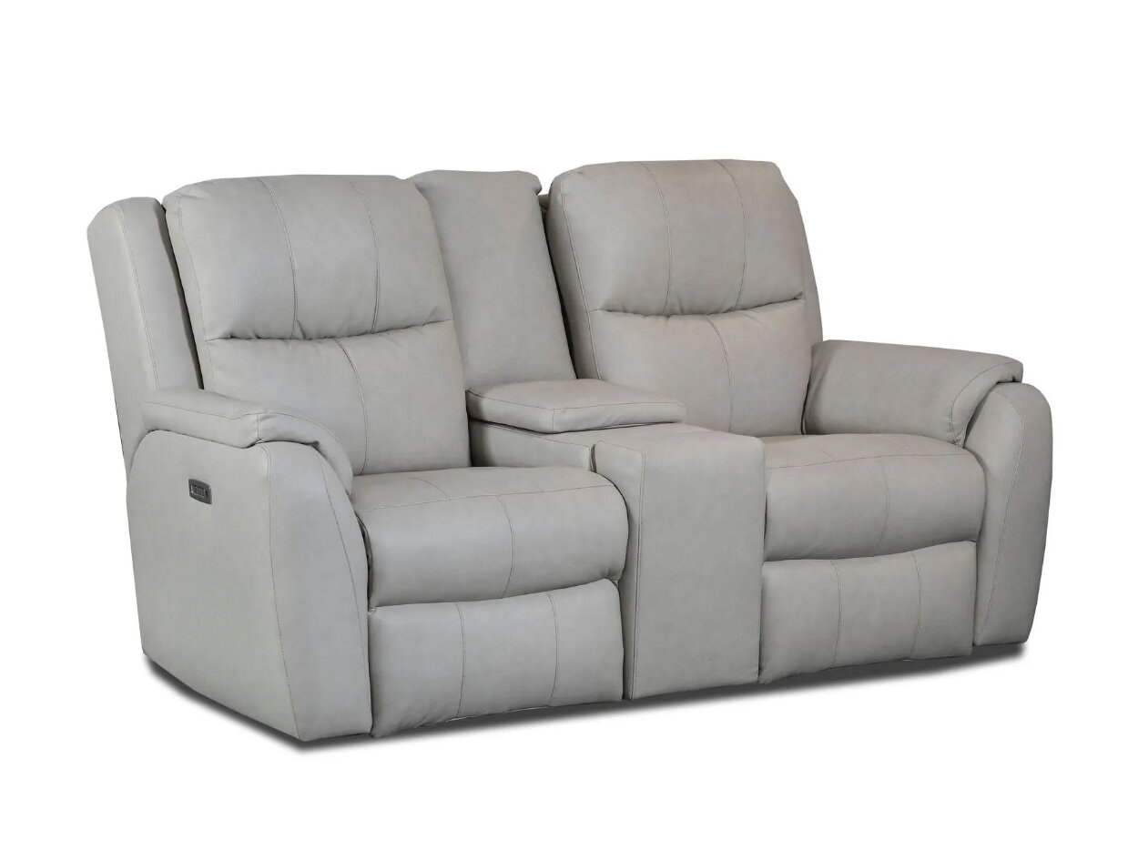 712-78 Reclining Console Loveseat