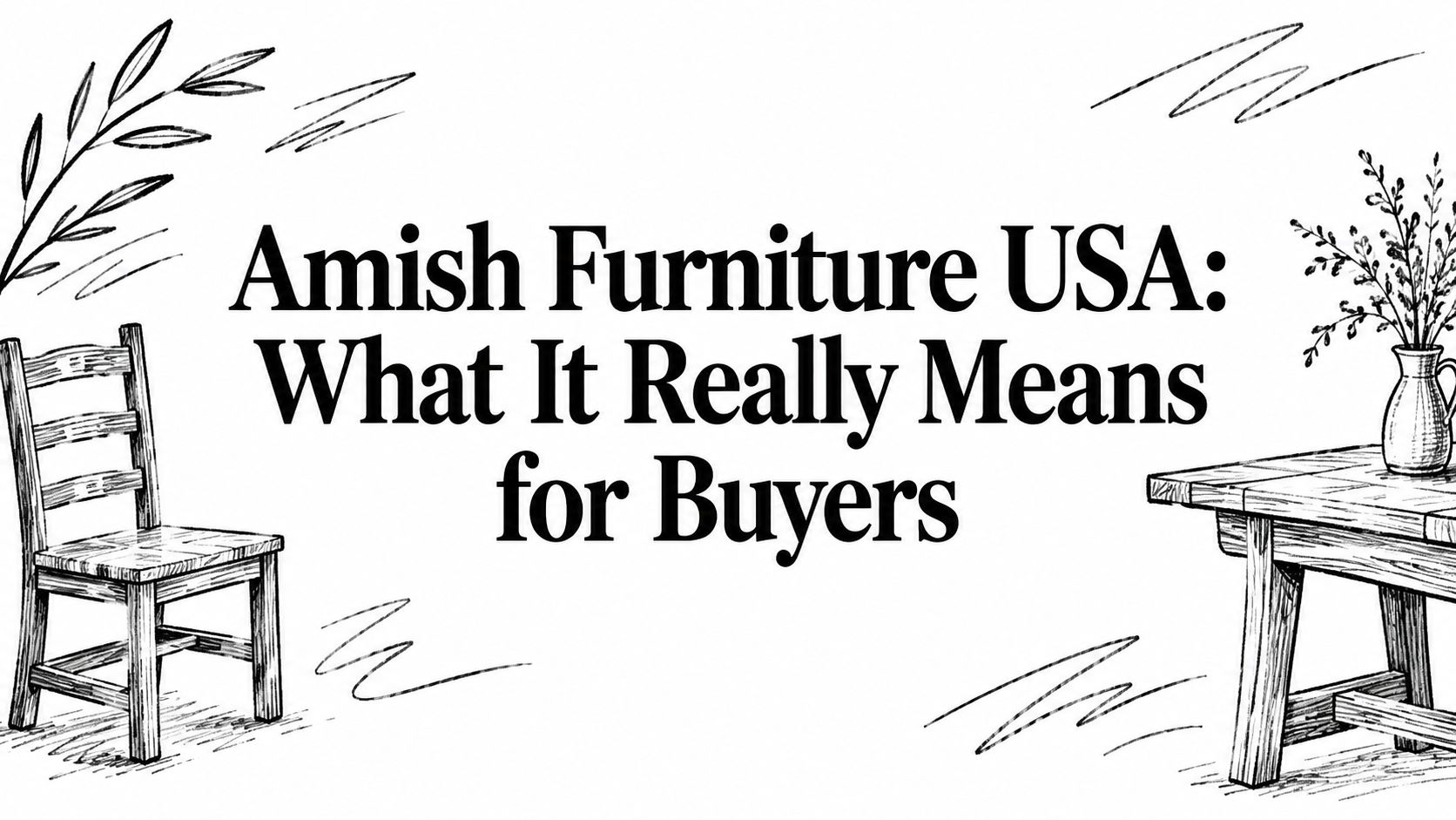 Amish Furniture Usa Furniture Illustration