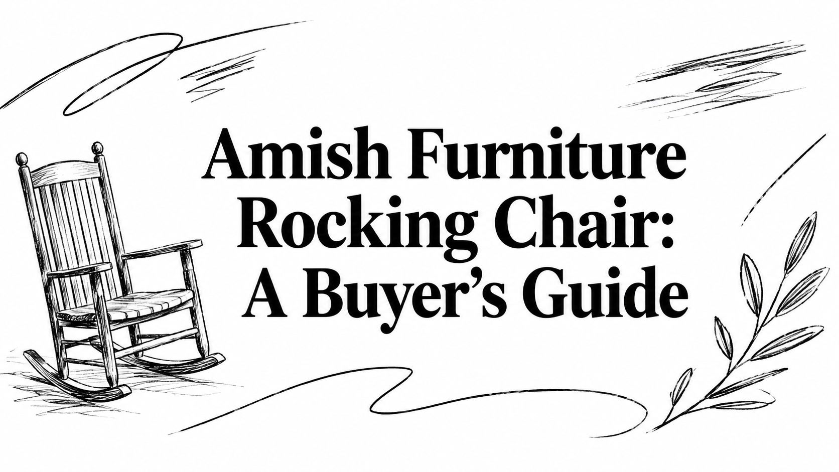 Amish Furniture Rocking Chair Rocking Chair