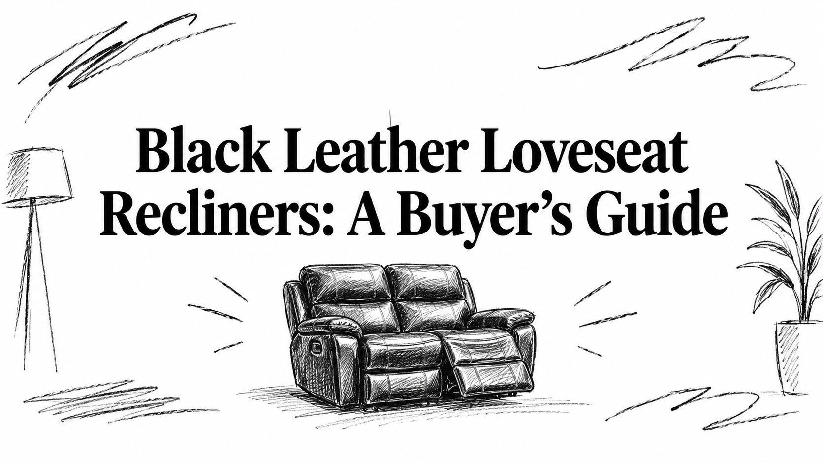 Black Leather Loveseat Recliners Loveseat Recliner