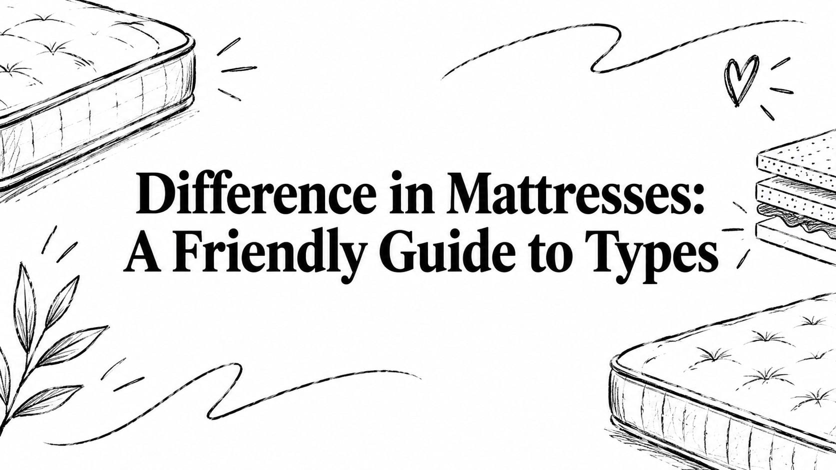 Difference In Mattresses Mattress Guide