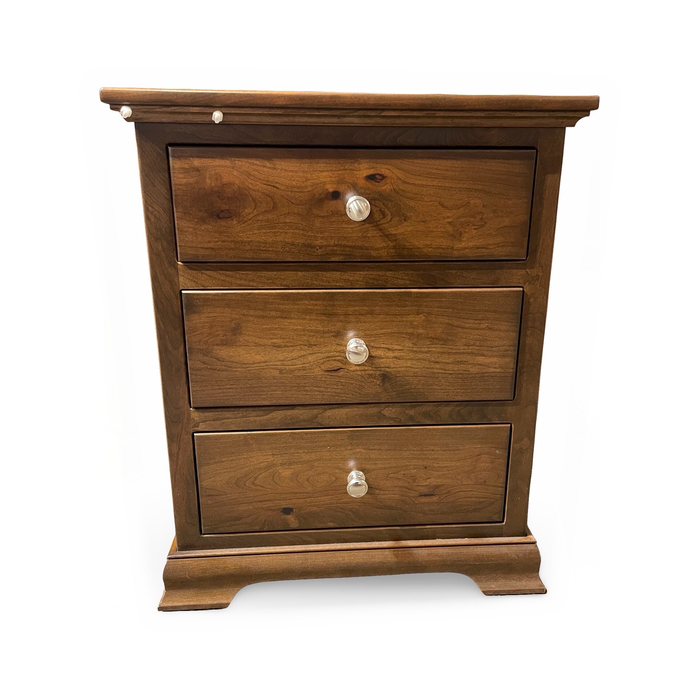 Amish Made 3 Drawer Nightstand Final Price