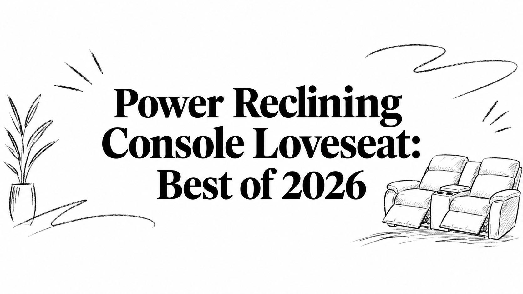 Power Reclining Console Loveseat Loveseat Sketch